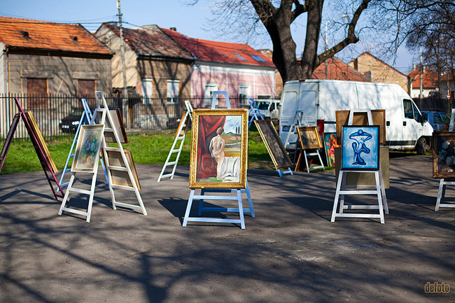 Targ de antichitati in Oradea