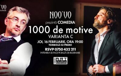 Comedia „1000 de motive” , in Noo’vo Resto Lounge