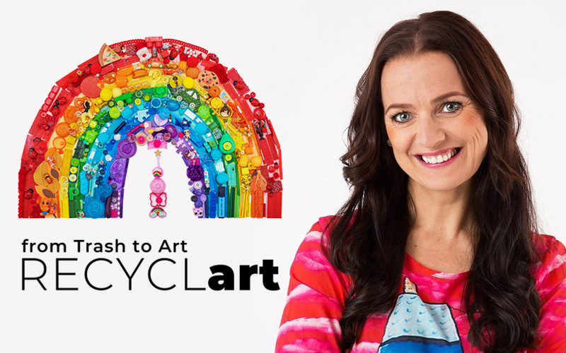 RecyclART, o expoziție de Adela Lazăr