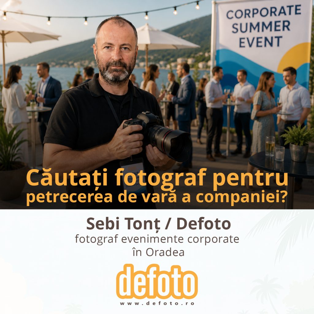 Fotograf corporate in Oradea - Defoto Studio | Serbi Tonț